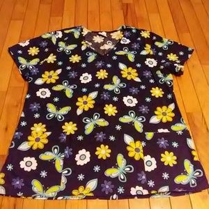 Women's scrub top